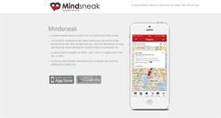 Desktop Screenshot of mindsneak.com